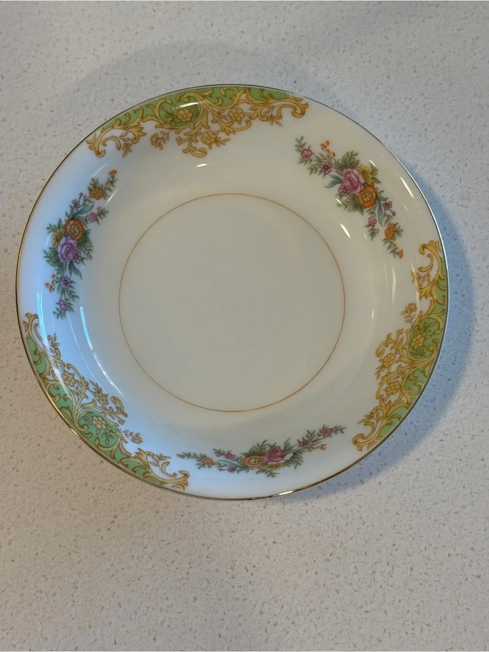 Antique Imperial China Japan Porcelain Dish - Jewelry trinkets sugar dish